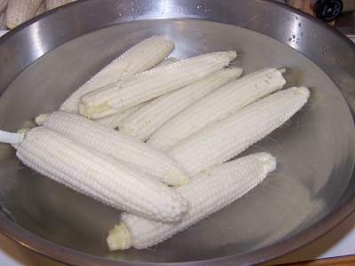 ((((ملف شامل لطرق الاطعمة بالصور)))) corn in ice water.jp